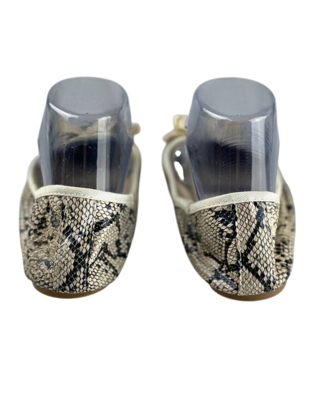 Mixx Shuz Casey-06 Snake Print Ballet Flats Size 8 Womens Slip-On Shoes - Picture 3 of 14